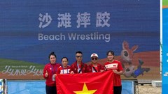 Vật Việt Nam giành 2 HCB, 1 HCĐ tại Đại hội Thể thao bãi biển châu Á