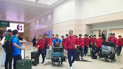 Thầy trò HLV Cristiano Roland đã đến Saudi Arabia, sẵn sàng cho VCK U17 châu Á 2026
