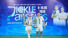 Lý Hoàng Nam và dàn sao Việt khuấy động Giải Pickle All-Stars mùa 2