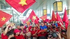 U17 Việt Nam về nước sau chiến tích lịch sử tại VCK U17 châu Á 2026