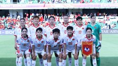 Tuyển nữ Việt Nam tiếp tục xếp hạng 37 thế giới