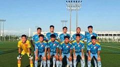 U20 Việt Nam thắng đậm trận đấu thứ hai trong chuyến tập huấn tại Nhật Bản