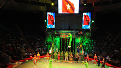 Nghệ thuật xiếc ba miền tụ hội