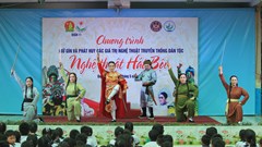 Nối dài sức sống Hát bội