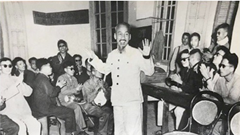 Bác Hồ thăm Trường thương binh hỏng mắt Hà Nội