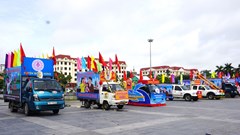 Hội thi xe tuyên truyền lưu động chủ đề “Gia đình bình an - Xã hội hạnh phúc”