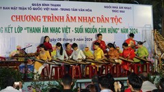 “Ươm mầm” tình yêu âm nhạc dân tộc