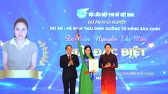  Phụ nữ tham gia khởi nghiệp với các dự án chuyển đổi xanh