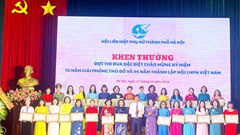  Biểu dương “Phụ nữ Thủ đô tiêu biểu” năm 2024