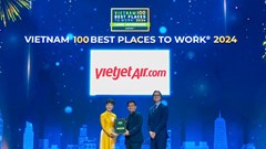 Giải thưởng “Nơi làm việc tốt nhất Việt Nam 2024” xướng tên Vietjet, FPT, Vingroup
