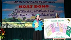  Phát triển văn hóa đọc trong gia đình và cộng đồng, thúc đẩy học tập suốt đời