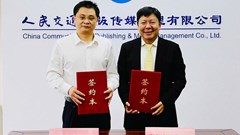 Nhà Xuất bản Xây dựng và Công ty TNHH Nhà xuất bản Giao thông Nhân dân (Trung Quốc) ký kết hợp tác