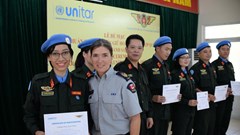 Tự hào với sứ mệnh gìn giữ hòa bình