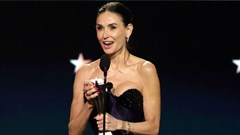 Minh tinh Demi Moore thắng giải Critics' Choice 2025