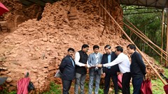  Triển khai bảo tồn, tôn tạo nhóm tháp E, F ở Mỹ Sơn