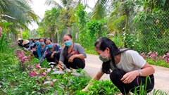  Phụ nữ Trà Cú với gia đình “5 không, 3 sạch”