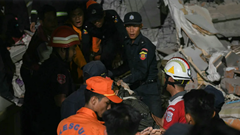 Động đất tại Myanmar: Nỗ lực cứu hộ chạy đua với thời gian