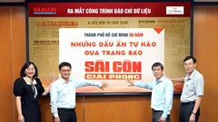 Báo Sài Gòn Giải Phóng khắc họa 50 năm TPHCM qua dữ liệu số