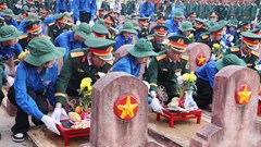  Trang trọng lễ truy điệu, an táng 76 liệt sĩ hy sinh tại Lào trở về đất mẹ