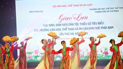  Hơn 200 HSSV dân tộc thiểu số tiêu biểu các trường VHTTDL giao lưu tại Cần Thơ