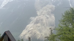 Ngôi làng Thụy Sĩ bị xóa sổ sau khi sông băng sụp đổ