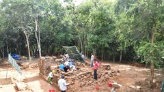 Phát hiện khu vực cư trú ở di sản thế giới Mỹ Sơn