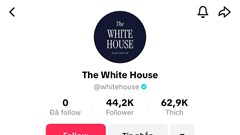 Nhà Trắng mở tài khoản TikTok giữa nguy cơ cấm nền tảng này tại Mỹ