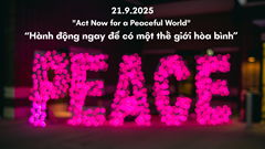 Thông điệp khẩn cấp của Ngày Quốc tế Hòa bình năm 2025