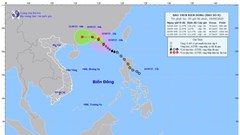 Thông tin mới nhất về bão số 8 trên Biển Đông
