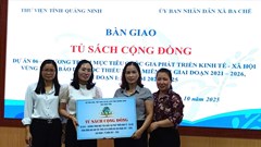 Hàng trăm đầu sách đến với vùng cao Ba Chẽ