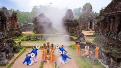 Đánh thức đêm di sản Mỹ Sơn bằng sắc màu văn hóa Chăm