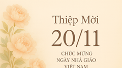Cách tạo thiệp chúc mừng 20.11 bằng AI