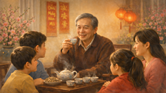 Bố kể chuyện Tết