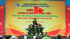 Một ngày làm “chiến sĩ nhỏ”