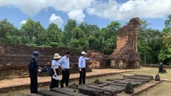 Viện Viễn Đông Bác Cổ sẽ hỗ trợ dịch thuật các văn bia Chăm Mỹ Sơn