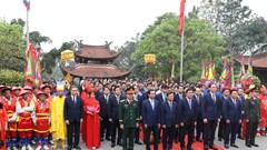 Phú Thọ: Tri ân công lao Đức Quốc Tổ Lạc Long Quân và Tổ Mẫu Âu Cơ