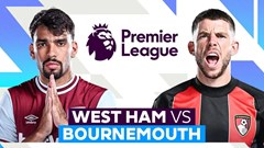 Nhận định trận đấu West Ham vs Bournemouth, 21h00 ngày 5.4: 1 điểm đều vui