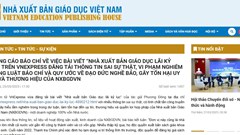 Thông cáo của NXBGDVN về bài viết sai lệch, gây hiểu lầm dư luận