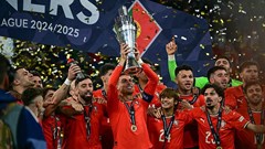 Bồ Đào Nha đánh bại Tây Ban Nha trên chấm luân lưu, lần thứ hai vô địch Nations League