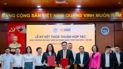 SHB ký kết hợp tác với Trường Đại học Vinh