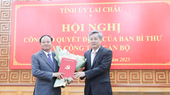 Thứ trưởng Bộ Nông nghiệp và Môi trường Lê Minh Ngân được điều động giữ chức Phó Bí thư Thường trực Tỉnh ủy Lai Châu