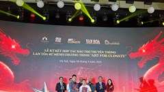 Báo Văn Hoá lan toả sự kiện nghệ thuật vì khí hậu lần đầu tiên tổ chức tại Việt Nam
