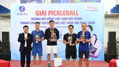 Giải Pickleball Ngành Đồ uống Việt Nam lần thứ I/2025: Lan tỏa tinh thần rèn luyện thân thể, gắn kết cộng đồng doanh nghiệp