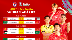 Lịch thi đấu của U23 Việt Nam tại VCK U23 châu Á 2026