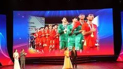 Đình Bắc và U22 Việt Nam được vinh danh tại Cúp Chiến thắng 2025