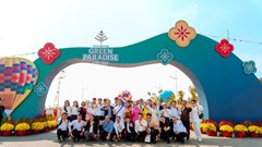 Đón Tết sớm tại siêu đô thị Vinhomes Green Paradise, cư dân tương lai bất ngờ khi trải nghiệm vượt xa kỳ vọng