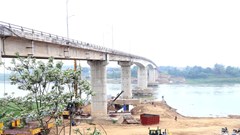 Phú Thọ: Đẩy nhanh tiến độ sửa chữa cầu Sông Lô