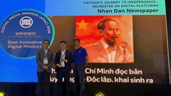 Báo Nhân Dân đoạt “cú đúp” tại giải Báo chí Kỹ thuật số châu Á 2026
