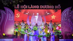 Khai hội làng Dương Nỗ - nơi gắn với thời niên thiếu của Chủ tịch Hồ Chí Minh