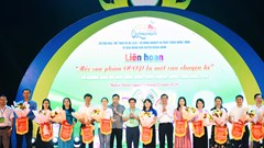 Liên hoan “Mỗi sản phẩm OCOP là một câu chuyện kể” và không gian du lịch cộng đồng